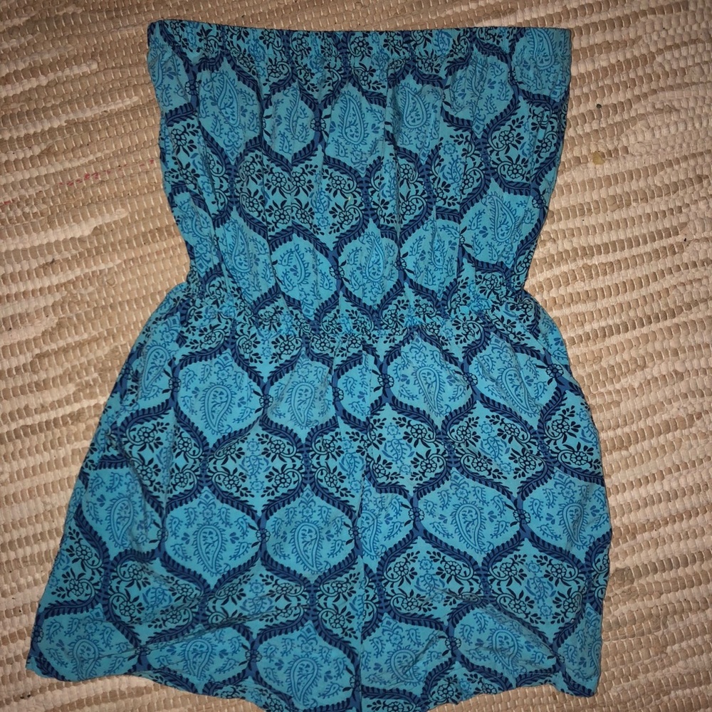 Blue romper